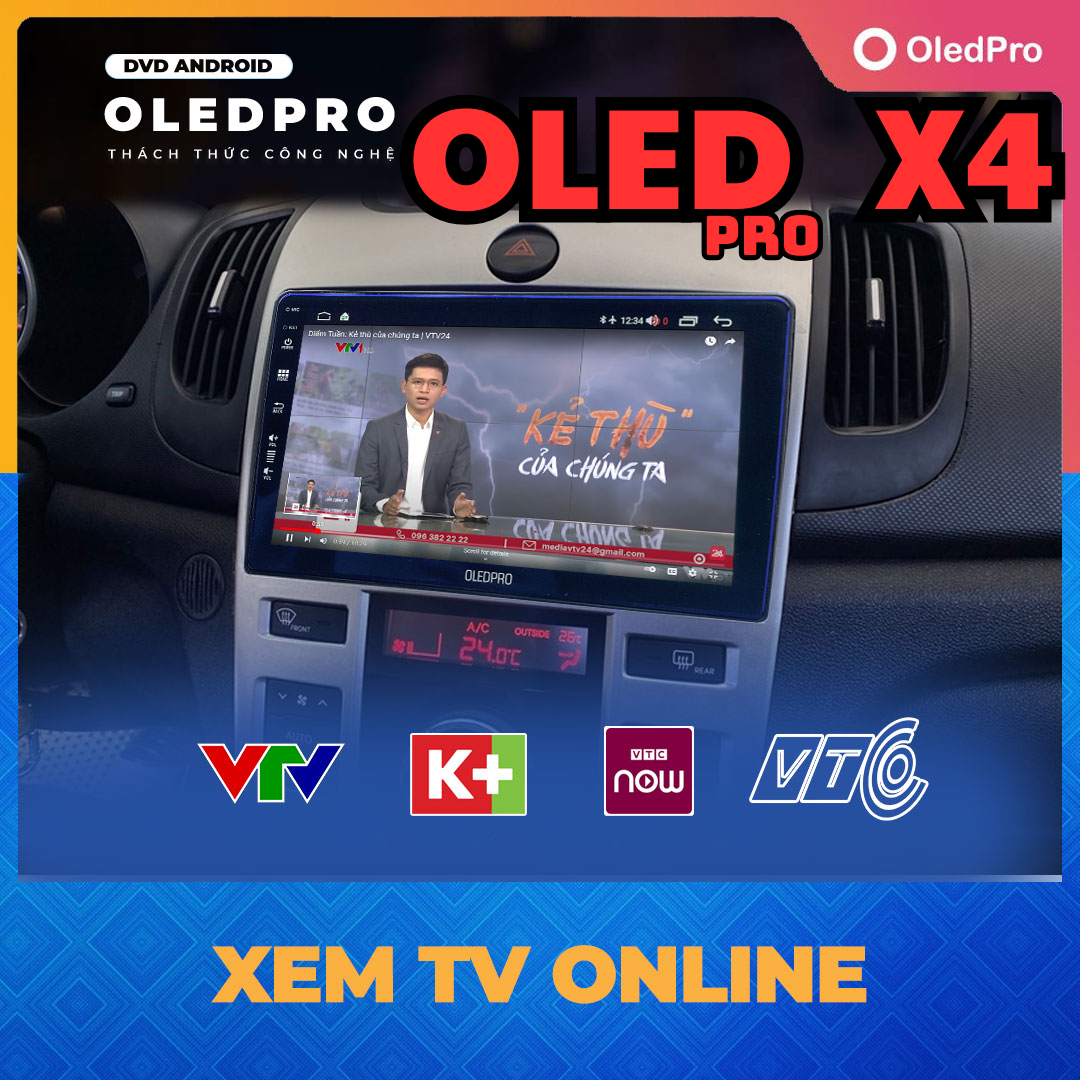 Màn Hình Android OLED Pro X4 – Màn Hình QLED Sắc Nét, Đa Nhiệm Mượt Mà, Tích Hợp Công Nghệ 5G, Apple CarPlay Không Dây, Hỗ Trợ Ba Loại Bản Đồ và Giải Trí Đa Phương Tiện 10